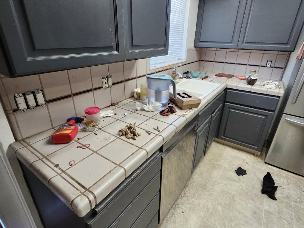 before image of sink